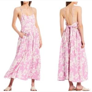 NWT. Free people The perfect sundress in light combo. Size small